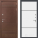 Входная металлическая Дверь Лабиринт (LABIRINT) Термо Лайт 25 Белый софт в Голицыно