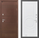 Входная металлическая Дверь Лабиринт (LABIRINT) Термо Лайт 23 Белый софт в Голицыно