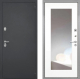 Дверь Интекрон (INTECRON) Гектор ФЛЗ-120-М Зеркало Белый матовый в Голицыно