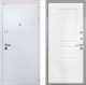Входная металлическая Дверь Интекрон (INTECRON) Колизей White ФЛ-243 Белый матовый в Голицыно
