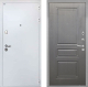 Входная металлическая Дверь Интекрон (INTECRON) Колизей White ФЛ-243 Графит вуд дуб в Голицыно