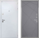 Входная металлическая Дверь Интекрон (INTECRON) Колизей White Лучи-М Графит софт в Голицыно