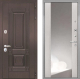 Входная металлическая Дверь Интекрон (INTECRON) Италия ФЛЗ-516 Зеркало Сосна белая в Голицыно