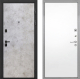 Входная металлическая Дверь Интекрон (INTECRON) Профит Black Мрамор Светлый Гладкая Силк Сноу в Голицыно