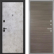 Входная металлическая Дверь Интекрон (INTECRON) Профит Black Мрамор Светлый Гладкая Дуб тоскано поперечный в Голицыно