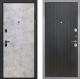 Входная металлическая Дверь Интекрон (INTECRON) Профит Black Мрамор Светлый ФЛ-295 Лофт черный в Голицыно