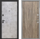 Входная металлическая Дверь Интекрон (INTECRON) Профит Black Мрамор Светлый Гладкая Дуб турин в Голицыно