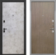 Входная металлическая Дверь Интекрон (INTECRON) Профит Black Мрамор Светлый Гладкая шпон Венге коричневый в Голицыно