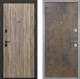 Входная металлическая Дверь Интекрон (INTECRON) Профит Black Дуб Турин Гладкая Гранж в Голицыно