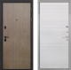 Входная металлическая Дверь Интекрон (INTECRON) Профит Black Венге Коричневый ФЛ-316 Белый ясень в Голицыно