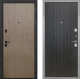 Входная металлическая Дверь Интекрон (INTECRON) Профит Black Венге Коричневый ФЛ-295 Лофт черный в Голицыно