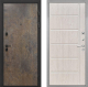 Входная металлическая Дверь Интекрон (INTECRON) Профит Black Гранж ФЛ-102 Сосна белая в Голицыно