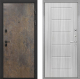 Входная металлическая Дверь Интекрон (INTECRON) Профит Black Гранж ФЛ-39 Сандал белый в Голицыно