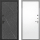 Входная металлическая Дверь Интекрон (INTECRON) Профит Black Гранит Лава Оникс Гладкая Силк Сноу в Голицыно