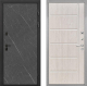 Входная металлическая Дверь Интекрон (INTECRON) Профит Black Гранит Лава Оникс ФЛ-102 Сосна белая в Голицыно
