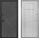 Входная металлическая Дверь Интекрон (INTECRON) Профит Black Гранит Лава Оникс ФЛ-39 Сандал белый в Голицыно