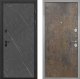 Входная металлическая Дверь Интекрон (INTECRON) Профит Black Гранит Лава Оникс Гладкая Гранж в Голицыно