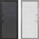 Входная металлическая Дверь Интекрон (INTECRON) Профит Black Эковенге В-07 с молдингом Лофт белый в Голицыно