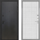 Входная металлическая Дверь Интекрон (INTECRON) Профит Black ФЛ-295 В-07 с молдингом Лофт белый в Голицыно
