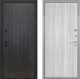 Входная металлическая Дверь Интекрон (INTECRON) Профит Black ФЛ-295 В-07 с молдингом Сандал белый в Голицыно