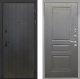 Входная металлическая Дверь Интекрон (INTECRON) Профит Black ФЛ-295 ФЛ-243 Графит вуд дуб в Голицыно