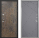 Входная металлическая Дверь Интекрон (INTECRON) Гектор Гранж Лучи-М Графит софт в Голицыно