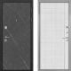 Входная металлическая Дверь Интекрон (INTECRON) Гектор Гранит Лава Оникс В-07 с молдингом Лофт белый в Голицыно