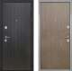 Входная металлическая Дверь Интекрон (INTECRON) Гектор ФЛ-295 Гладкая шпон Венге коричневый в Голицыно