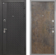 Дверь Интекрон (INTECRON) Олимпия Black 4К Гладкая Гранж в Голицыно