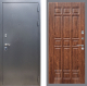 Входная металлическая Дверь Рекс (REX) 11 FL-33 орех тисненый в Голицыно