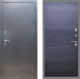Входная металлическая Дверь Рекс (REX) 11 GL Дуб тангенальный черный в Голицыно