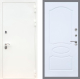 Дверь Рекс (REX) 5 Белая Шагрень FL-128 Силк Сноу в Голицыно