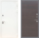 Входная металлическая Дверь Рекс (REX) 5 Белая Шагрень GL венге поперечный в Голицыно