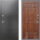 Входная металлическая Дверь Рекс (REX) 2А Серебро Антик FL-33 орех тисненый в Голицыно