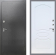 Дверь Рекс (REX) 2А Серебро Антик FL-128 Белый ясень в Голицыно