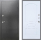 Входная металлическая Дверь Рекс (REX) 2А Серебро Антик FL-128 Силк Сноу в Голицыно