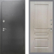 Входная металлическая Дверь Рекс (REX) 2А Серебро Антик FL-243 Беленый дуб в Голицыно