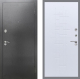 Дверь Рекс (REX) 2А Серебро Антик FL-289 Белый ясень в Голицыно