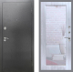 Входная металлическая Дверь Рекс (REX) 2А Серебро Антик Зеркало Пастораль Сандал белый в Голицыно