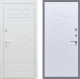 Входная металлическая Дверь Рекс (REX) 8 Силк Сноу FL-289 Белый ясень в Голицыно