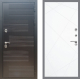 Входная металлическая Дверь Рекс (REX) премиум 185 FL-291 Силк Сноу в Голицыно