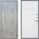 Входная металлическая Дверь Рекс (REX) 22 Сити Белый ясень в Голицыно