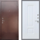 Входная металлическая Дверь Рекс (REX) 1 FL-2 Силк Сноу в Голицыно