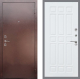 Входная металлическая Дверь Рекс (REX) 1 FL-33 Силк Сноу в Голицыно