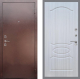 Входная металлическая Дверь Рекс (REX) 1 FL-128 Сандал белый в Голицыно