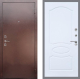 Входная металлическая Дверь Рекс (REX) 1 FL-128 Силк Сноу в Голицыно