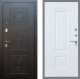 Входная металлическая Дверь Рекс (REX) 10 FL-2 Силк Сноу в Голицыно