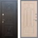 Входная металлическая Дверь Рекс (REX) 10 FL-58 Беленый дуб в Голицыно