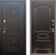 Входная металлическая Дверь Рекс (REX) 10 FL-128 Венге светлый в Голицыно
