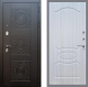 Входная металлическая Дверь Рекс (REX) 10 FL-128 Сандал белый в Голицыно